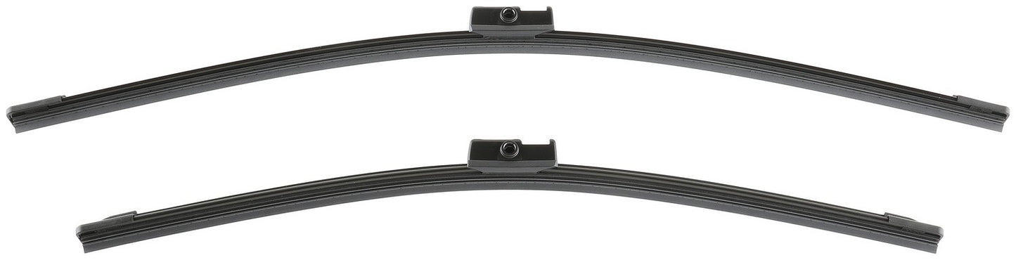 Front View of Front Windshield Wiper Blade Set BOSCH 3397118931