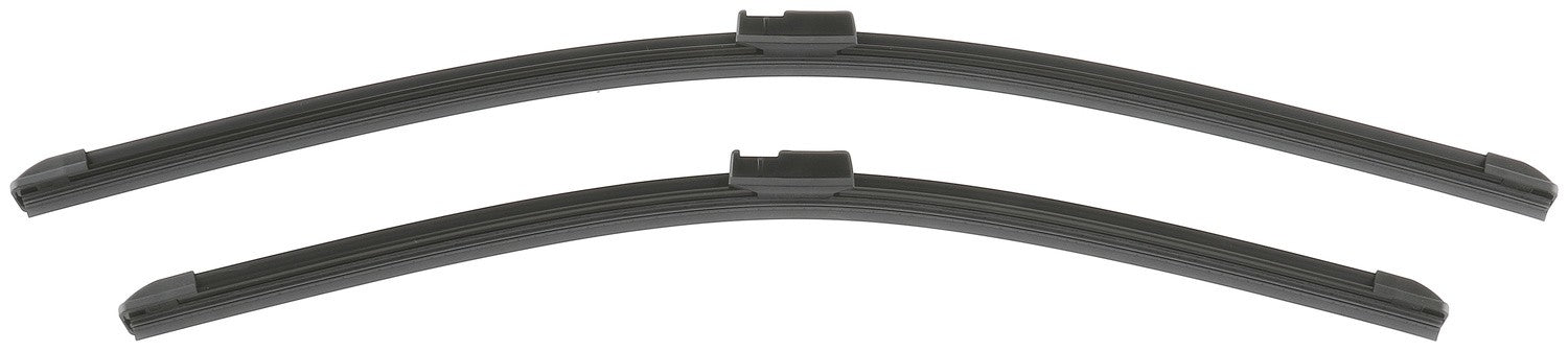 Front View of Front Windshield Wiper Blade Set BOSCH 3397118970