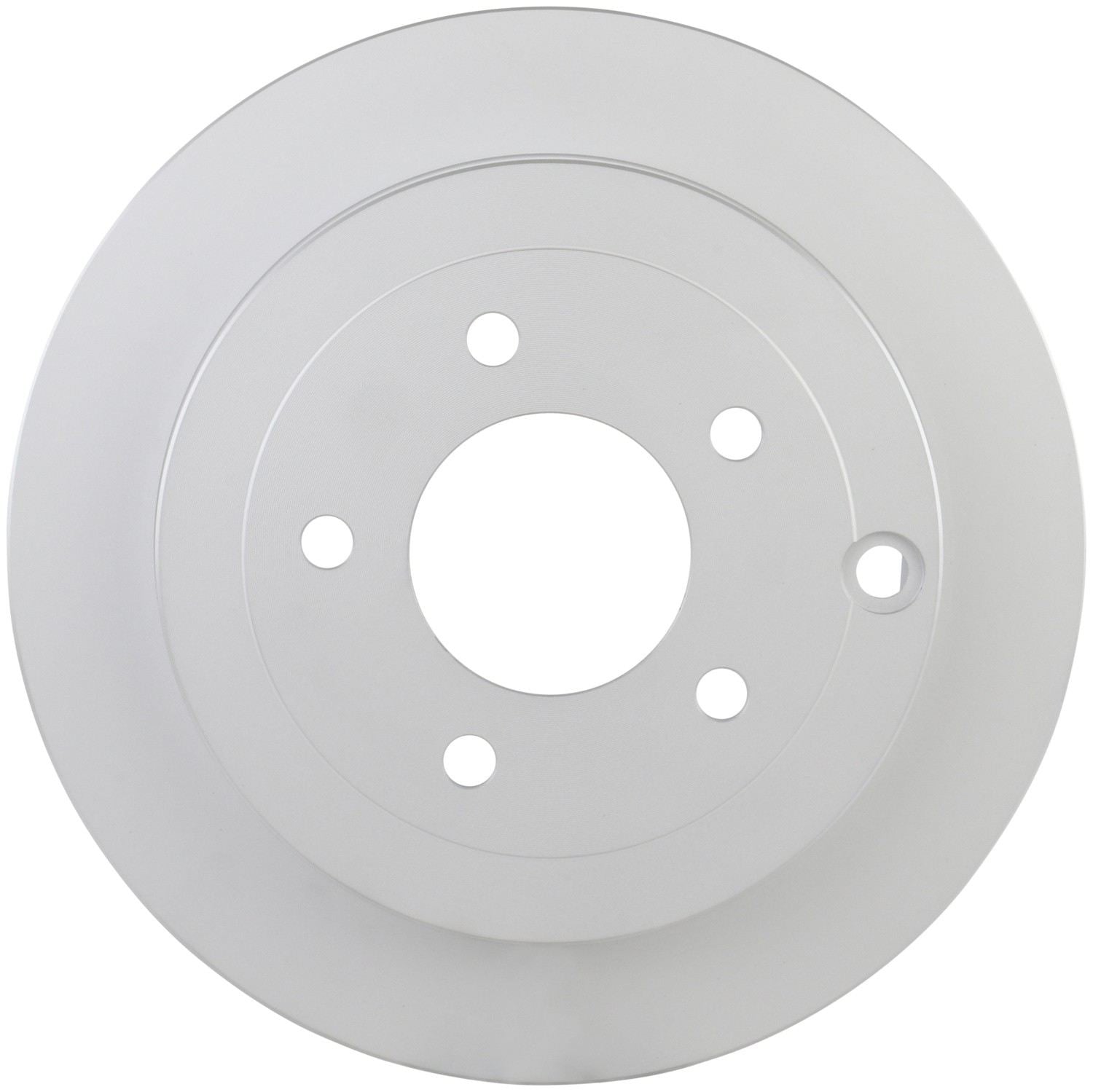 Front View of Rear Disc Brake Rotor BOSCH 34010886