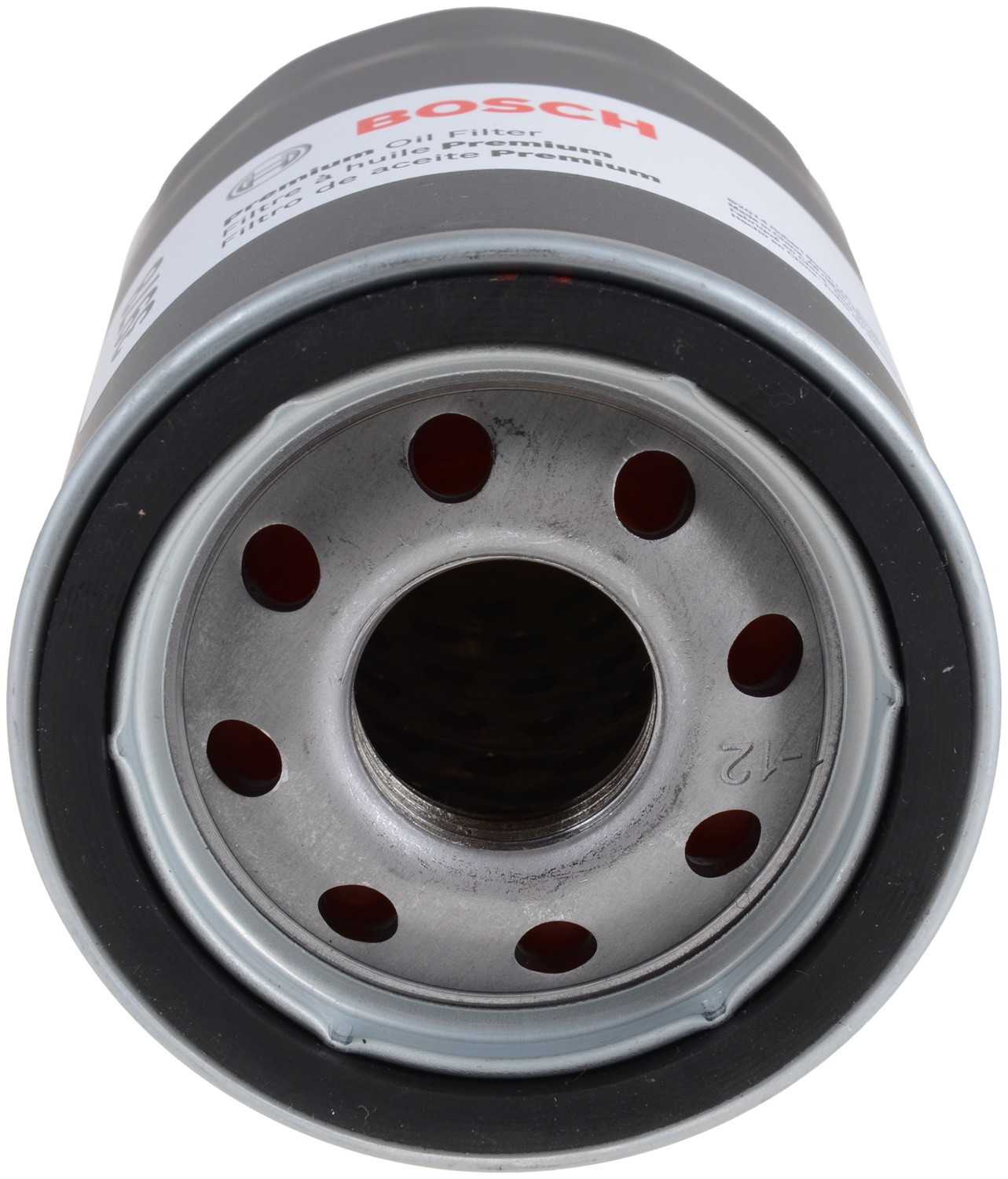 Bottom View of Engine Oil Filter BOSCH 3978