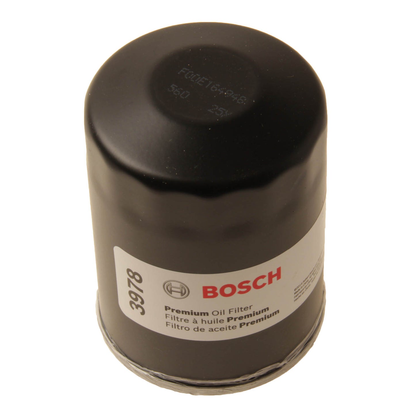 Top View of Engine Oil Filter BOSCH 3978