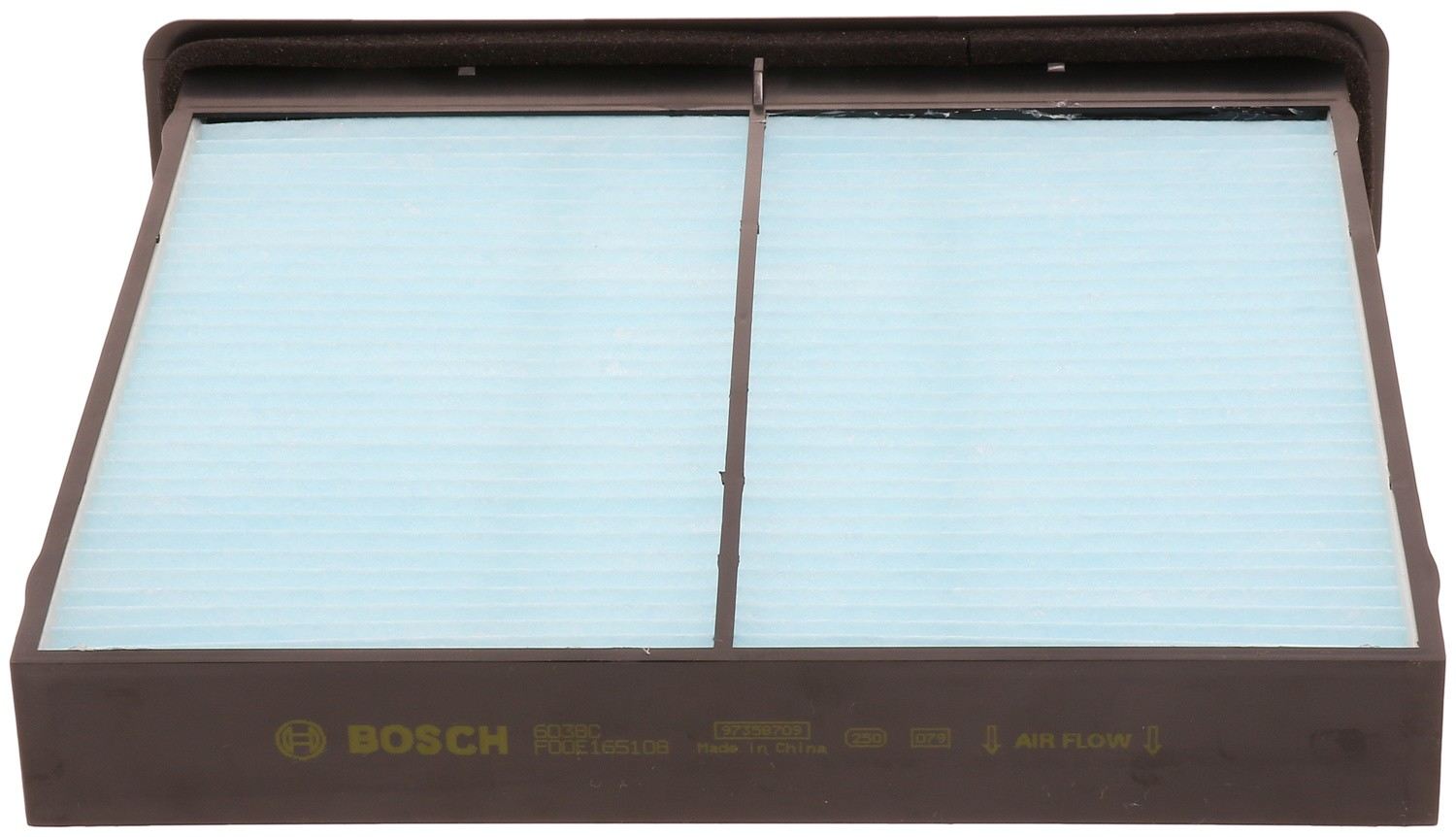 Back View of Cabin Air Filter BOSCH 6038C