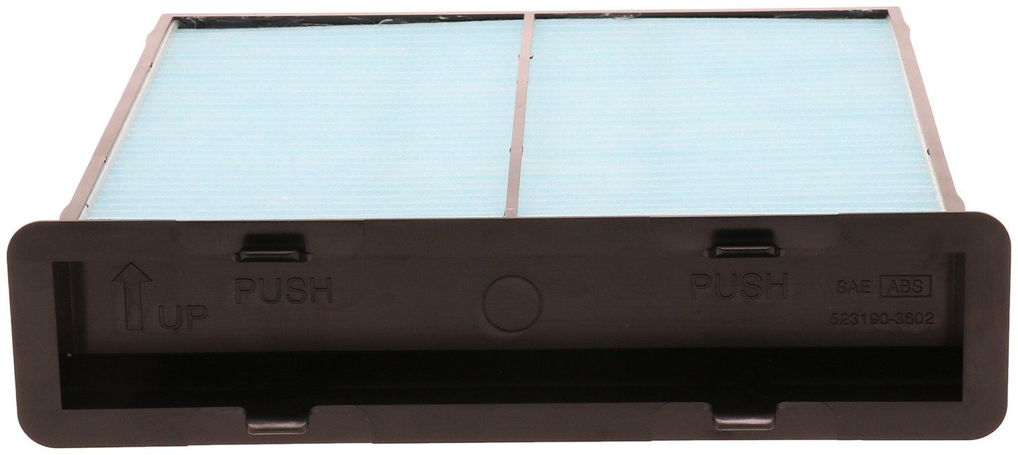 Front View of Cabin Air Filter BOSCH 6038C