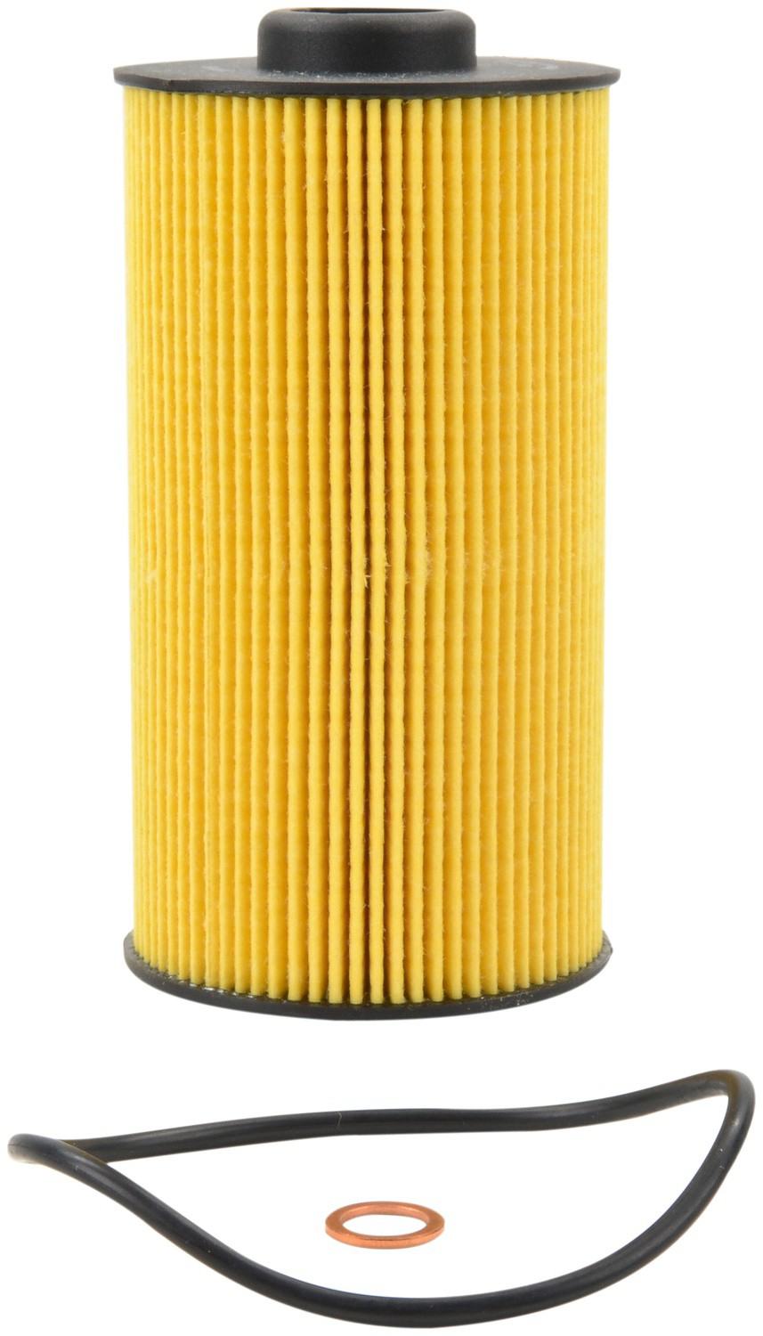 Front View of Engine Oil Filter BOSCH 72214WS