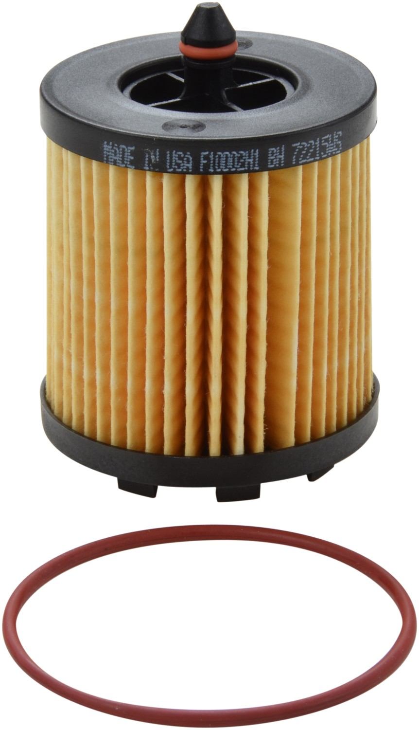 Front View of Engine Oil Filter BOSCH 72215WS