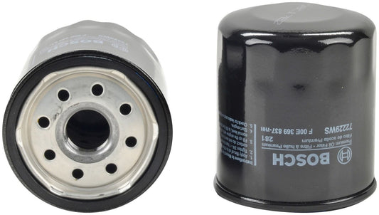 Front View of Engine Oil Filter BOSCH 72229WS