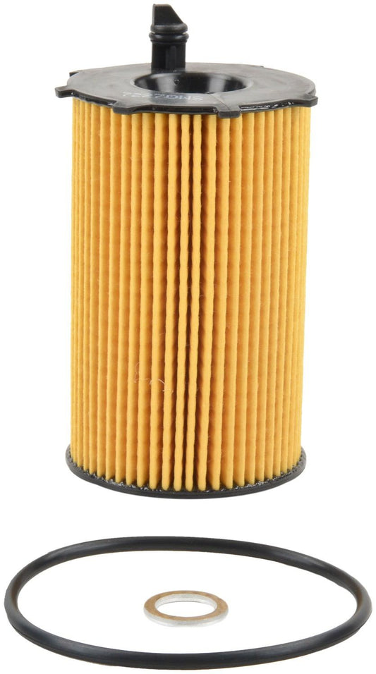 Front View of Engine Oil Filter BOSCH 72270WS