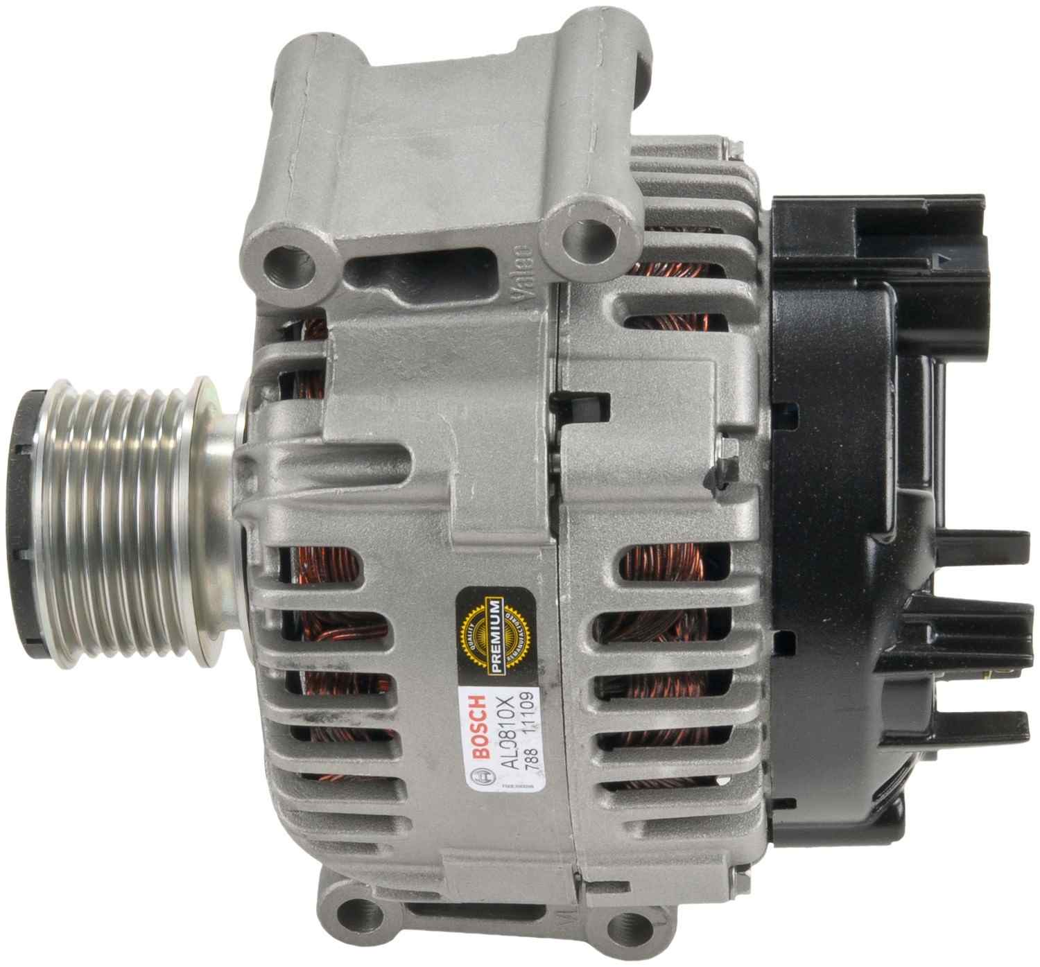 Left View of Alternator BOSCH AL0810N