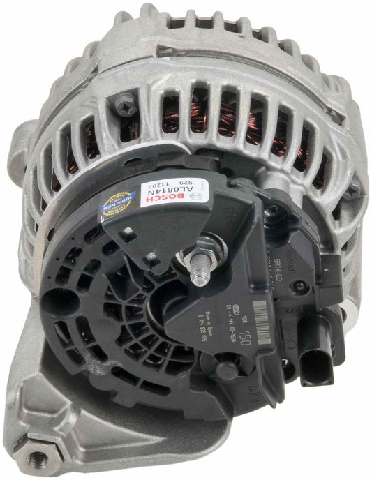 Back View of Alternator BOSCH AL0814N