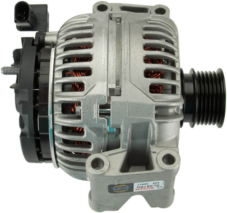 Side View of Alternator BOSCH AL0818N