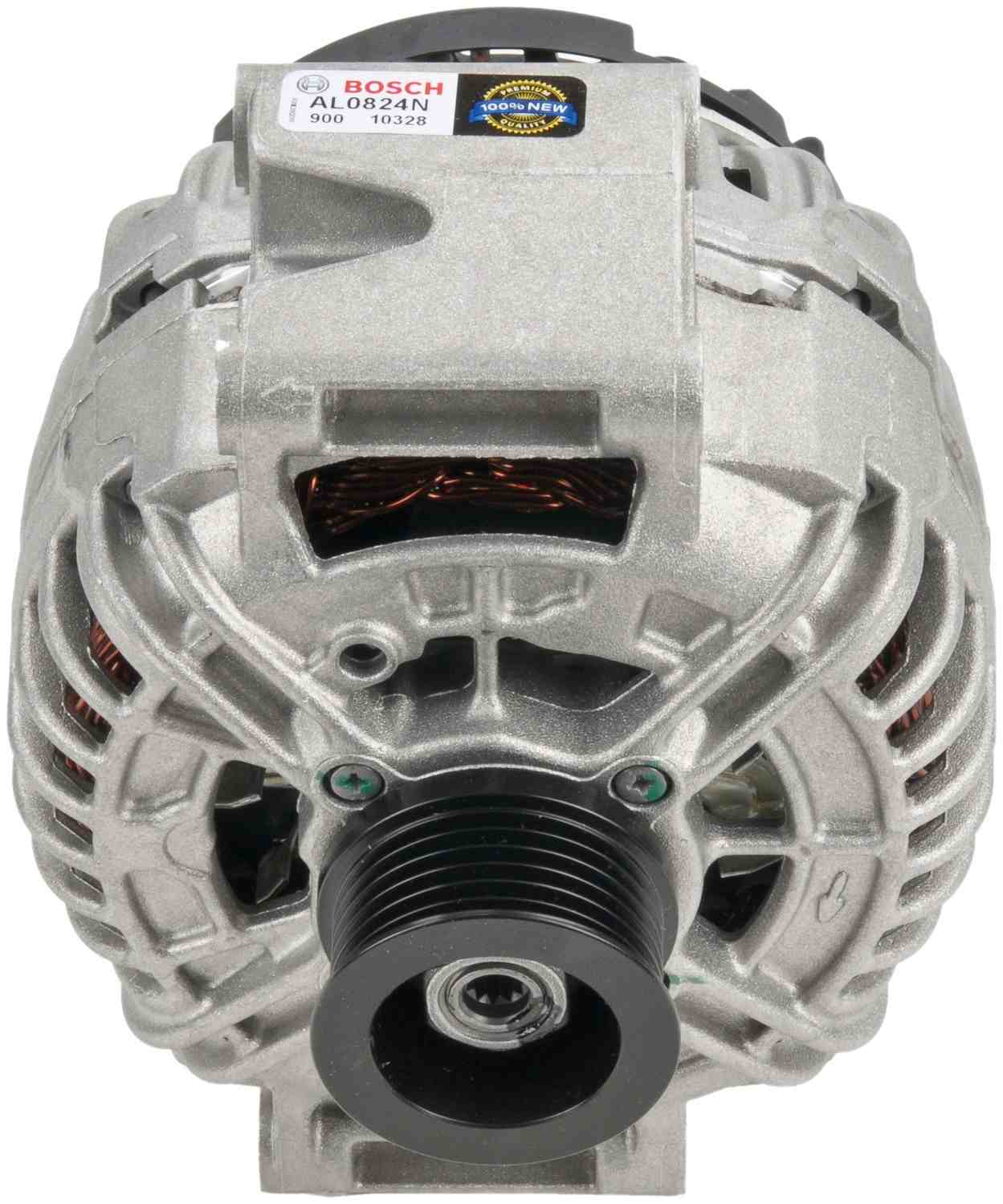 Front View of Alternator BOSCH AL0824N