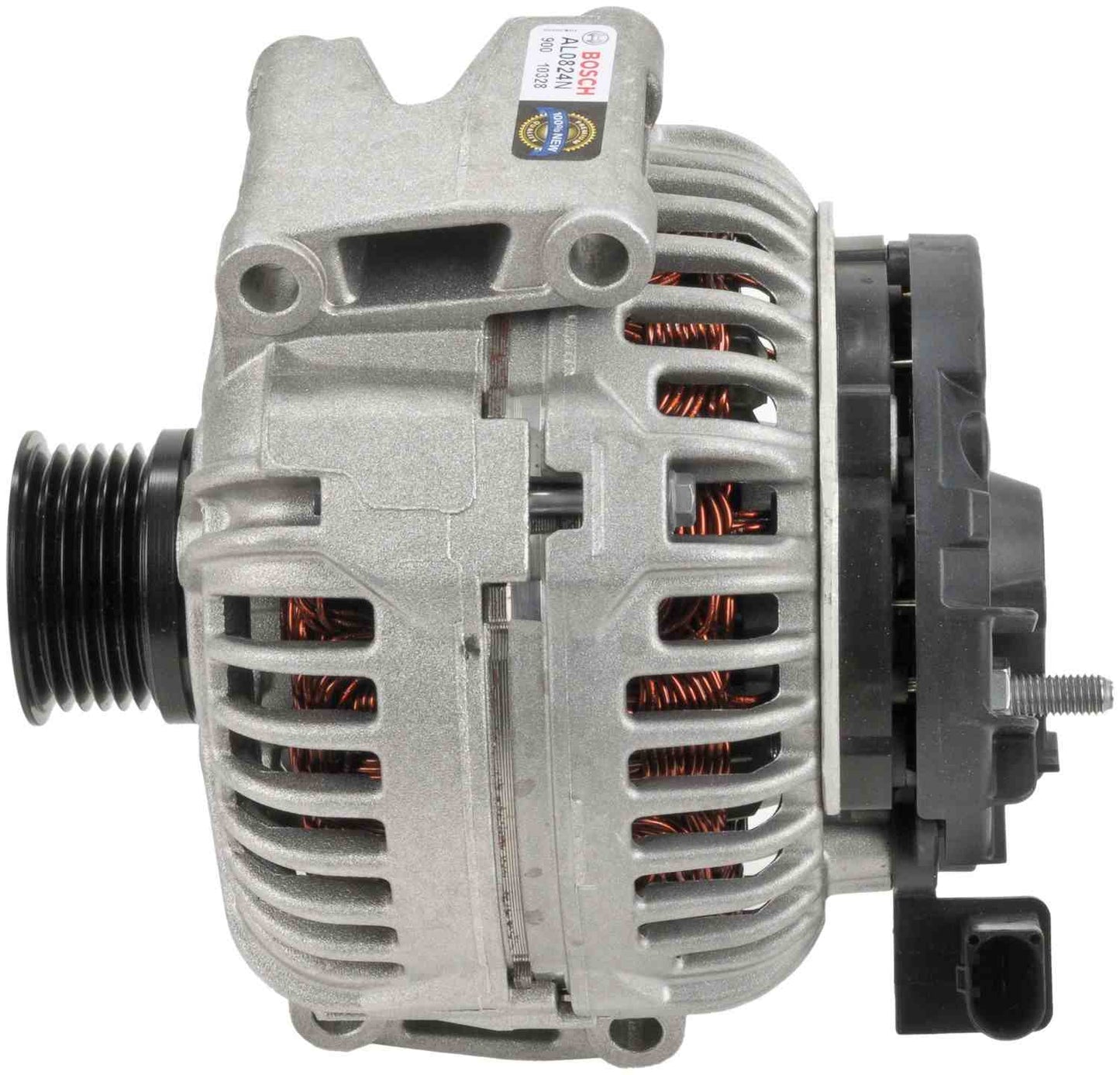 Left View of Alternator BOSCH AL0824N