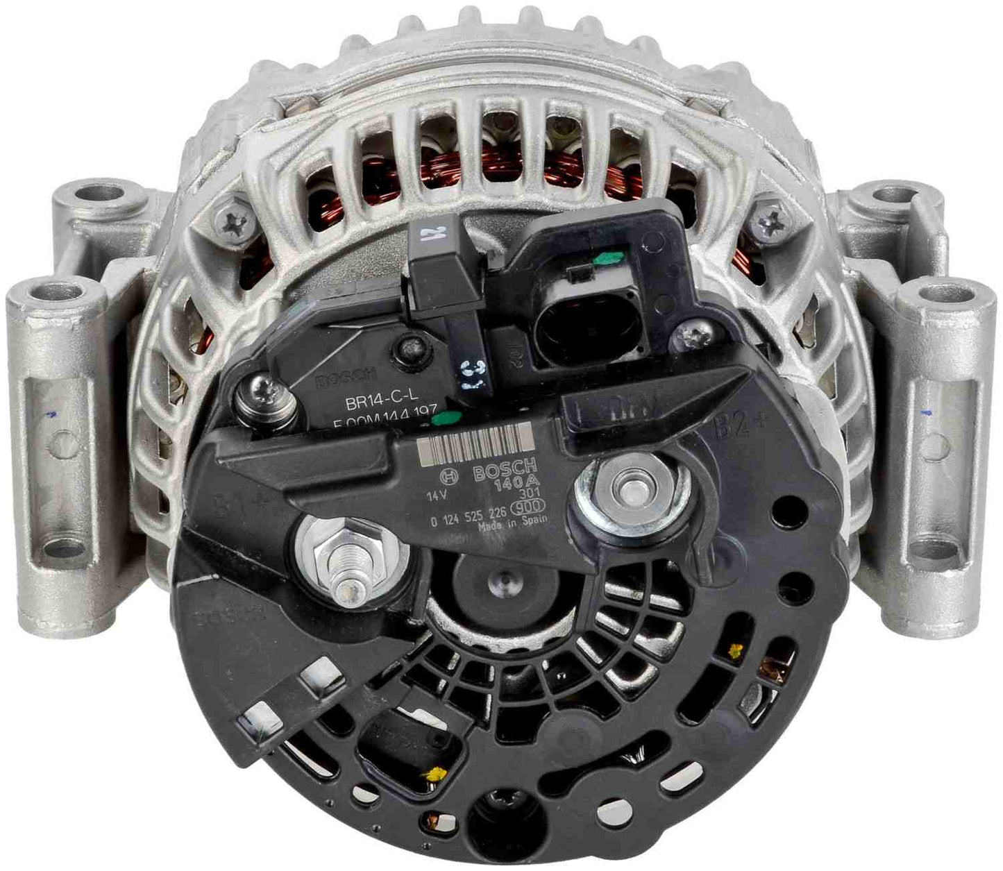 Back View of Alternator BOSCH AL0891N