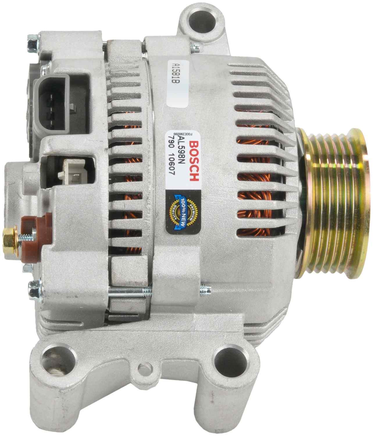 Right View of Alternator BOSCH AL598N