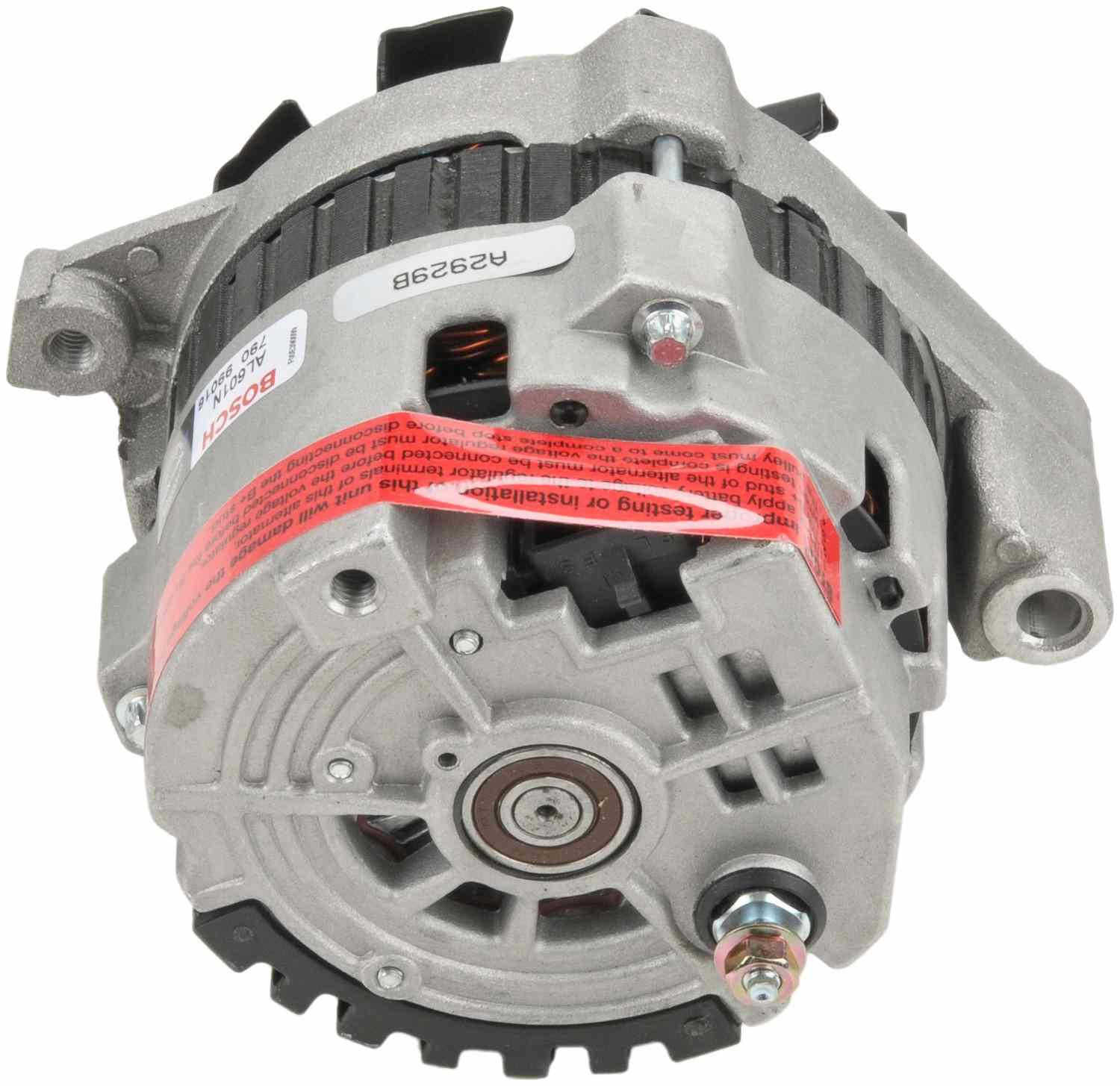 Back View of Alternator BOSCH AL8670N