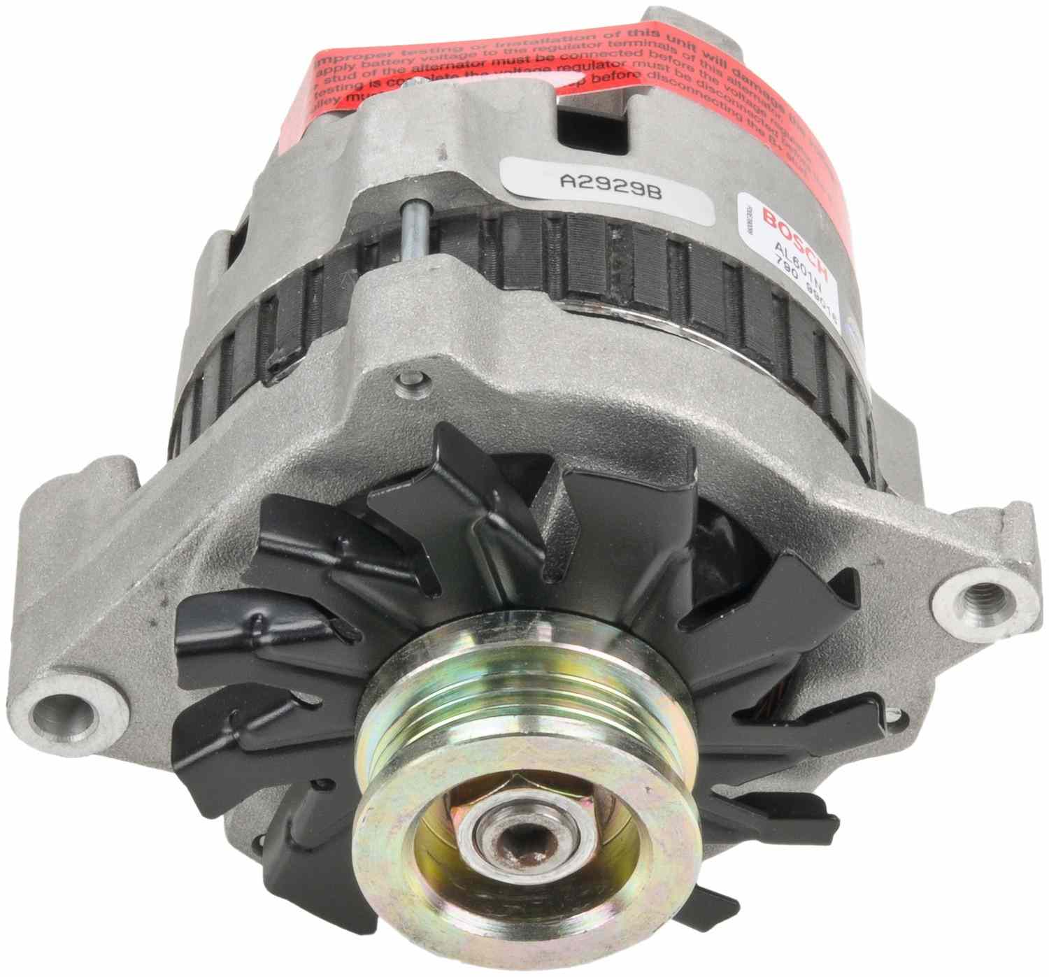 Front View of Alternator BOSCH AL8670N