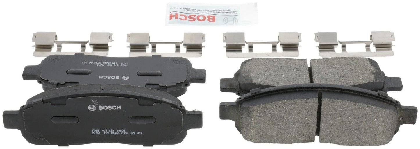 Back View of Front Disc Brake Pad Set BOSCH BC1011