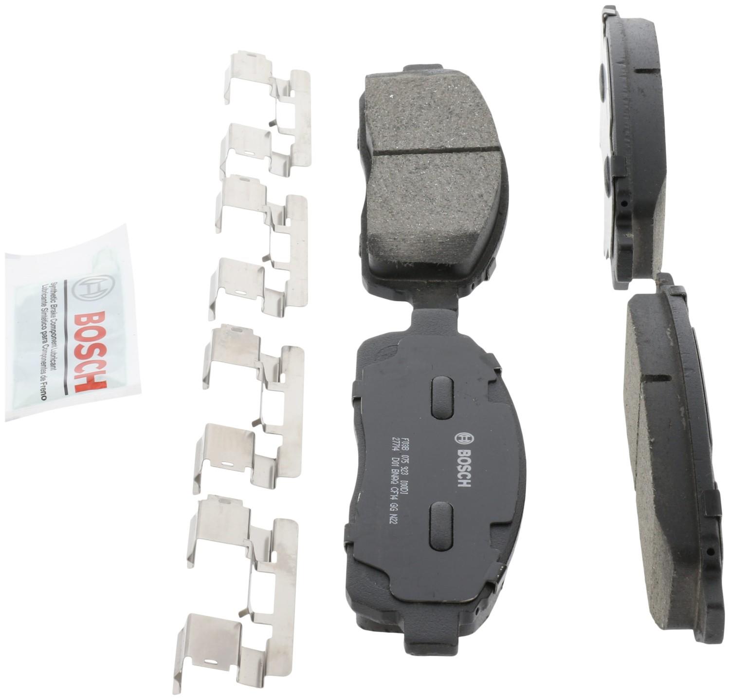 Left View of Front Disc Brake Pad Set BOSCH BC1011