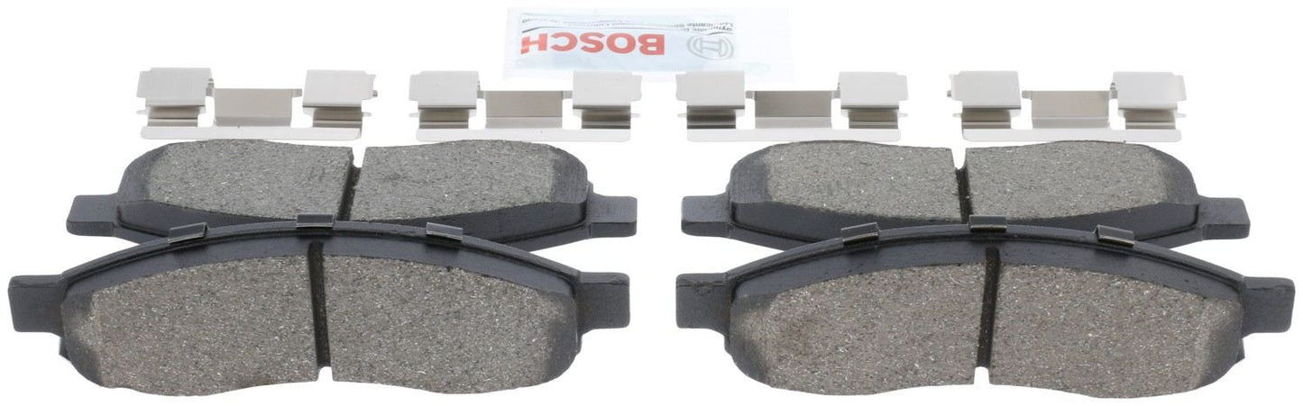 Back View of Front Disc Brake Pad Set BOSCH BC1015