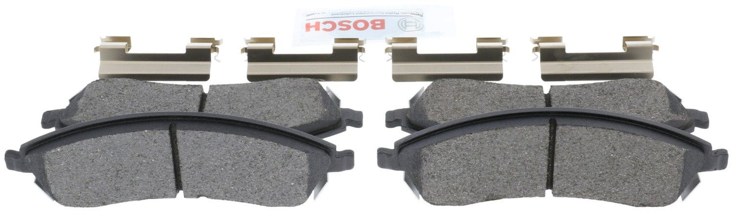 Back View of Front Disc Brake Pad Set BOSCH BC1019