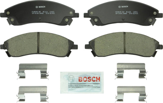 Top View of Front Disc Brake Pad Set BOSCH BC1019