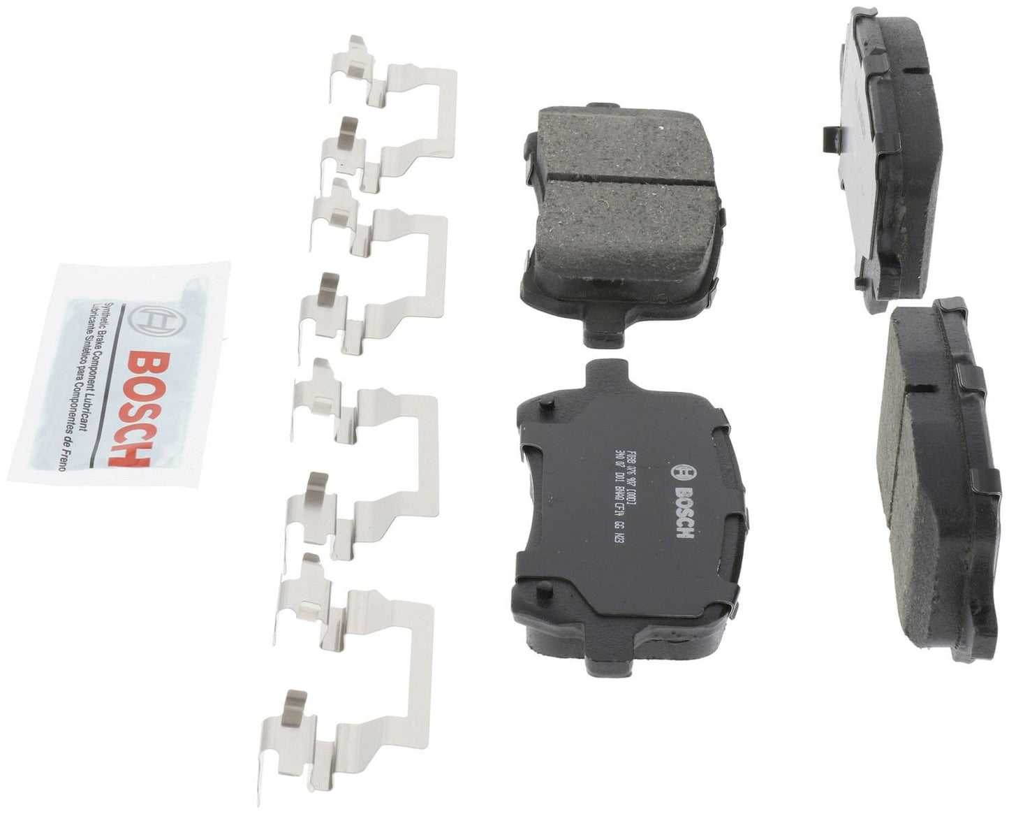 Left View of Front Disc Brake Pad Set BOSCH BC1028