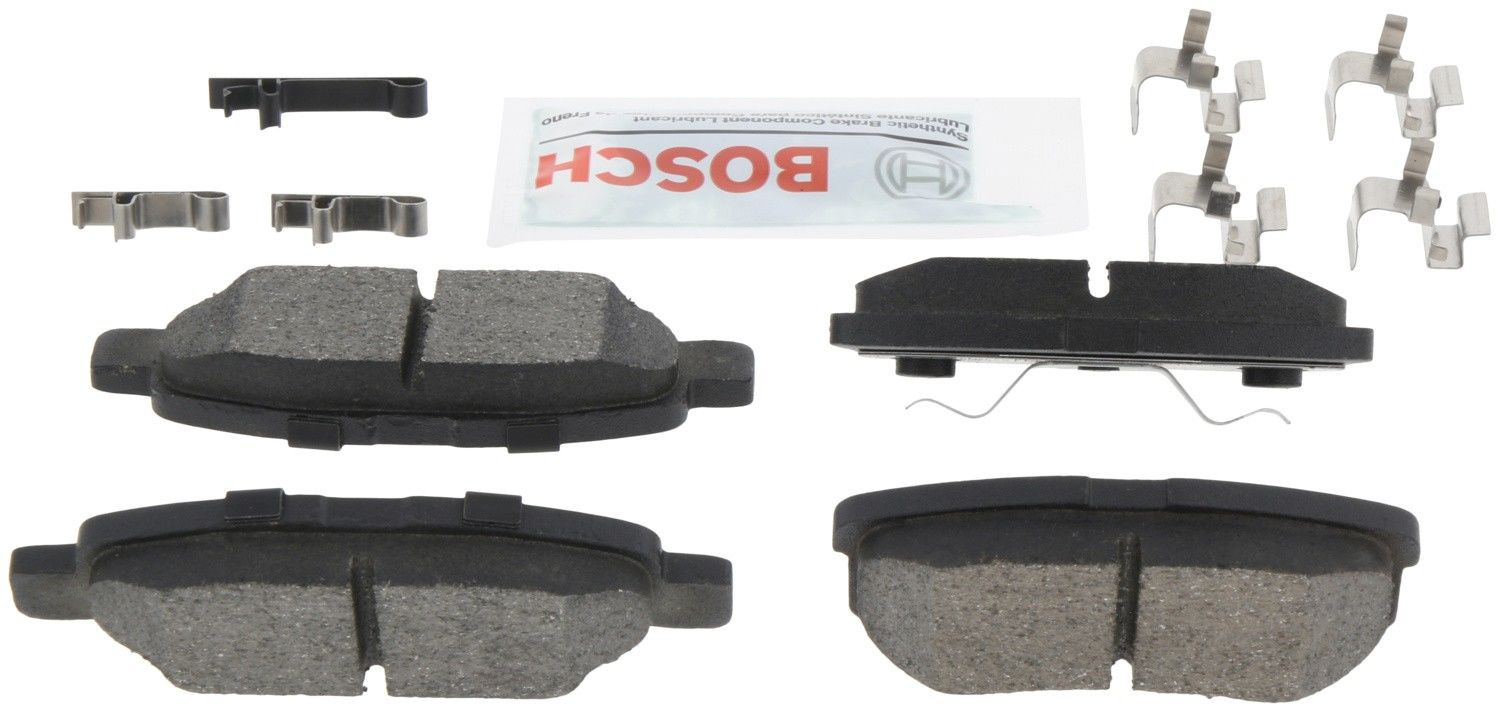 Back View of Rear Disc Brake Pad Set BOSCH BC1037