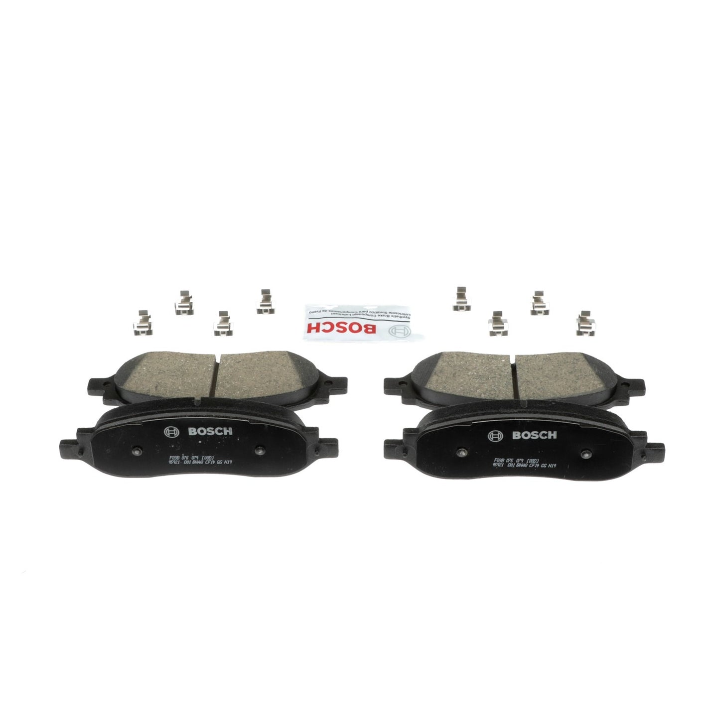 Right View of Rear Disc Brake Pad Set BOSCH BC1068