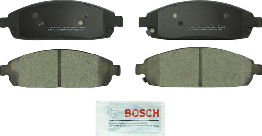 Top View of Front Disc Brake Pad Set BOSCH BC1080