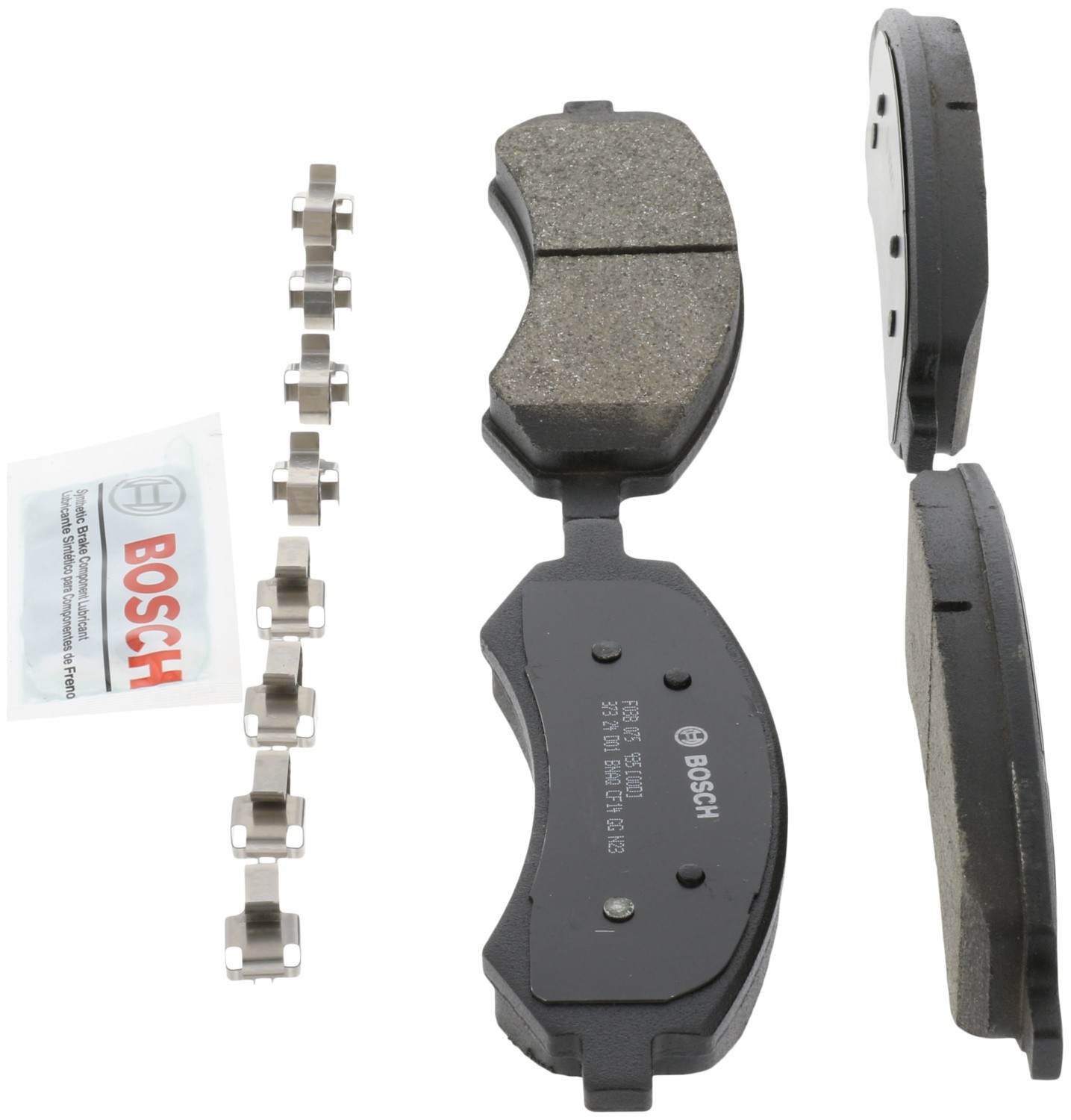 Left View of Front Disc Brake Pad Set BOSCH BC1084