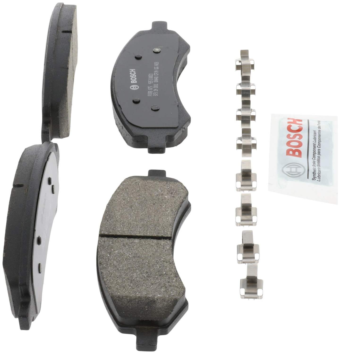 Right View of Front Disc Brake Pad Set BOSCH BC1084