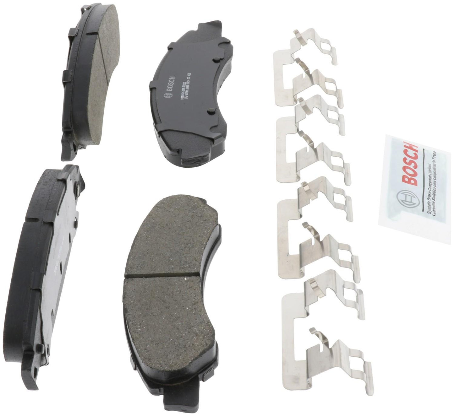 Right View of Front Disc Brake Pad Set BOSCH BC1092