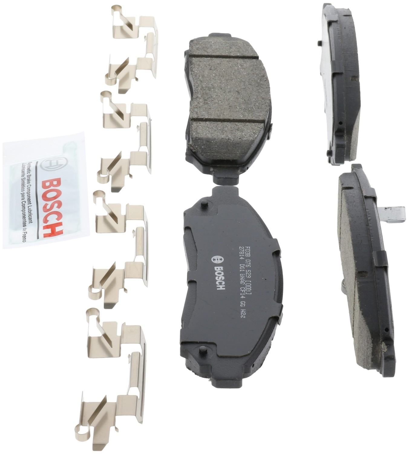 Left View of Front Disc Brake Pad Set BOSCH BC1094