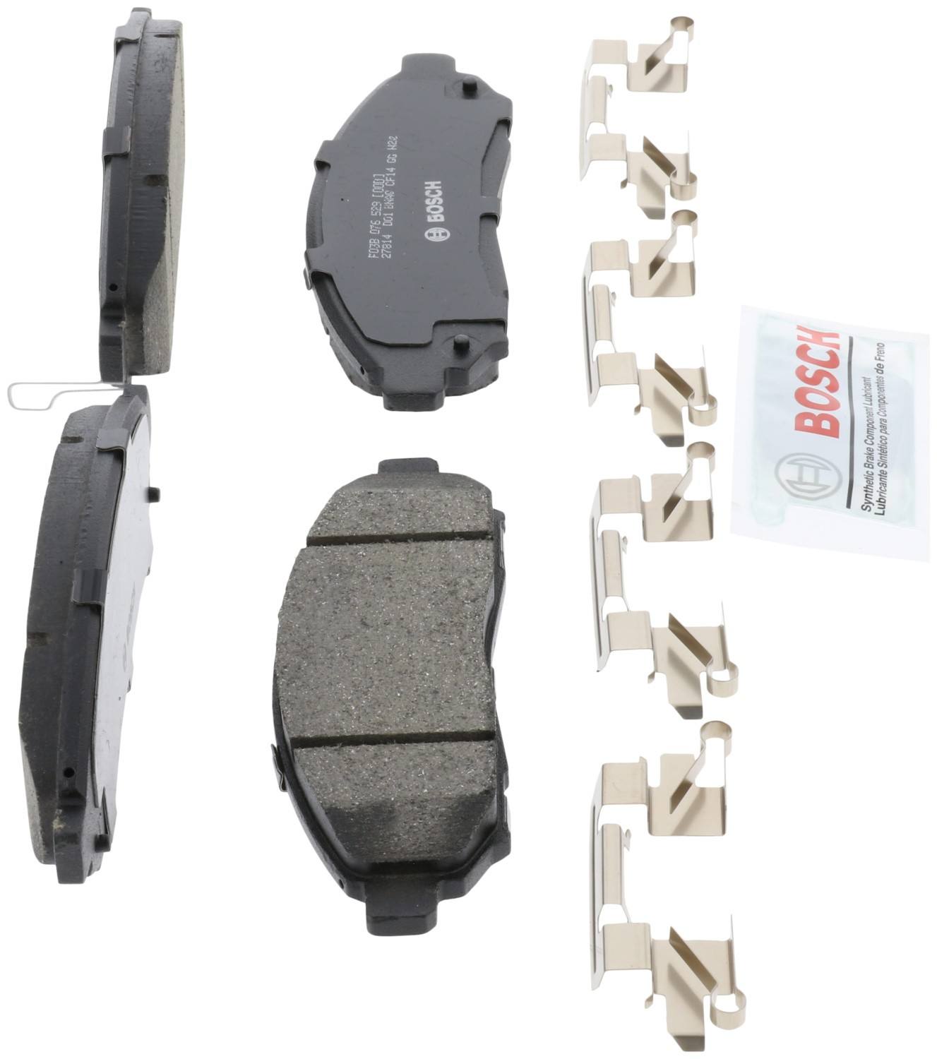 Right View of Front Disc Brake Pad Set BOSCH BC1094