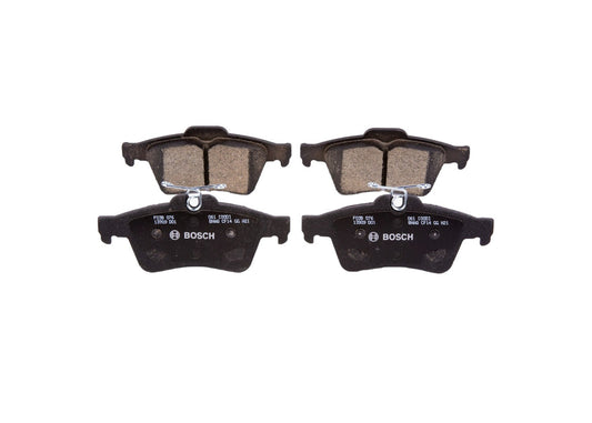 Top View of Rear Disc Brake Pad Set BOSCH BC1095