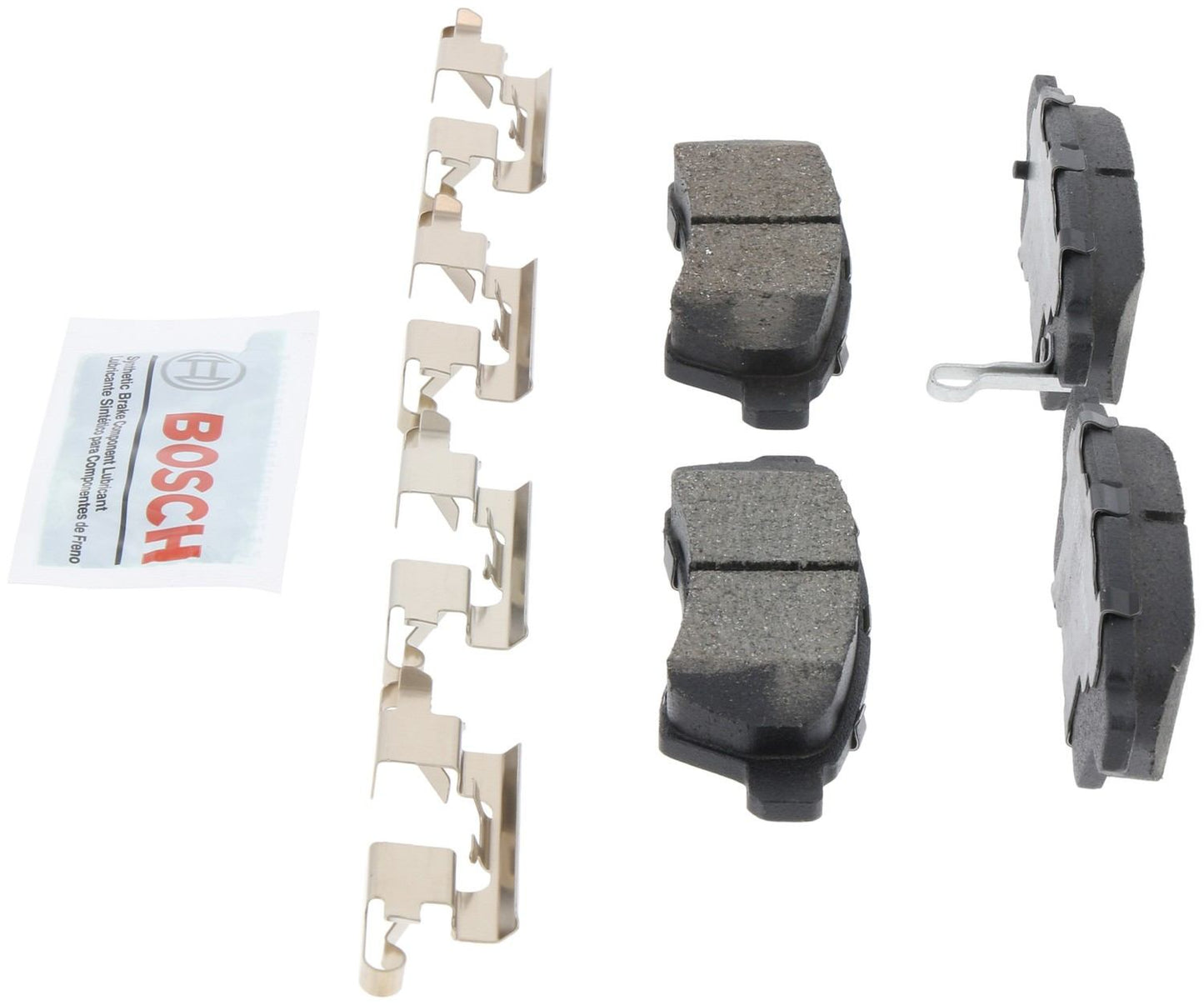 Left View of Rear Disc Brake Pad Set BOSCH BC1100