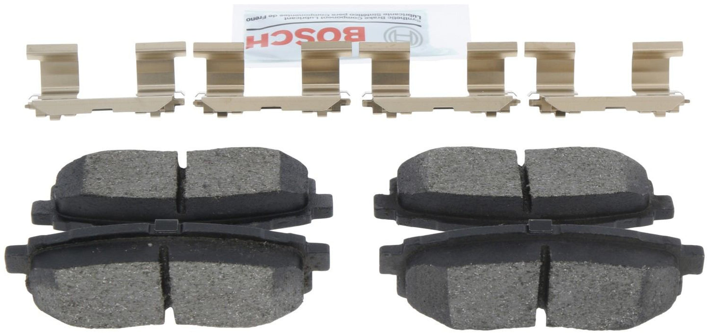 Back View of Rear Disc Brake Pad Set BOSCH BC1124