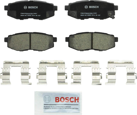 Top View of Rear Disc Brake Pad Set BOSCH BC1124