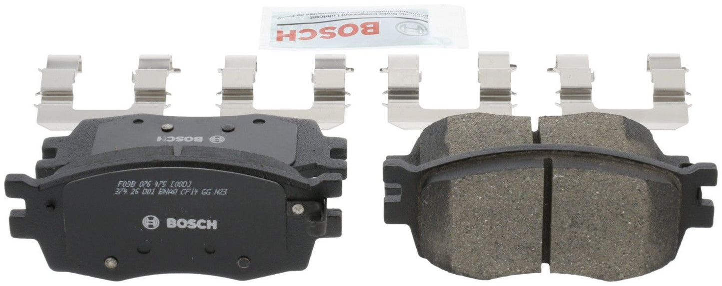 Back View of Front Disc Brake Pad Set BOSCH BC1156