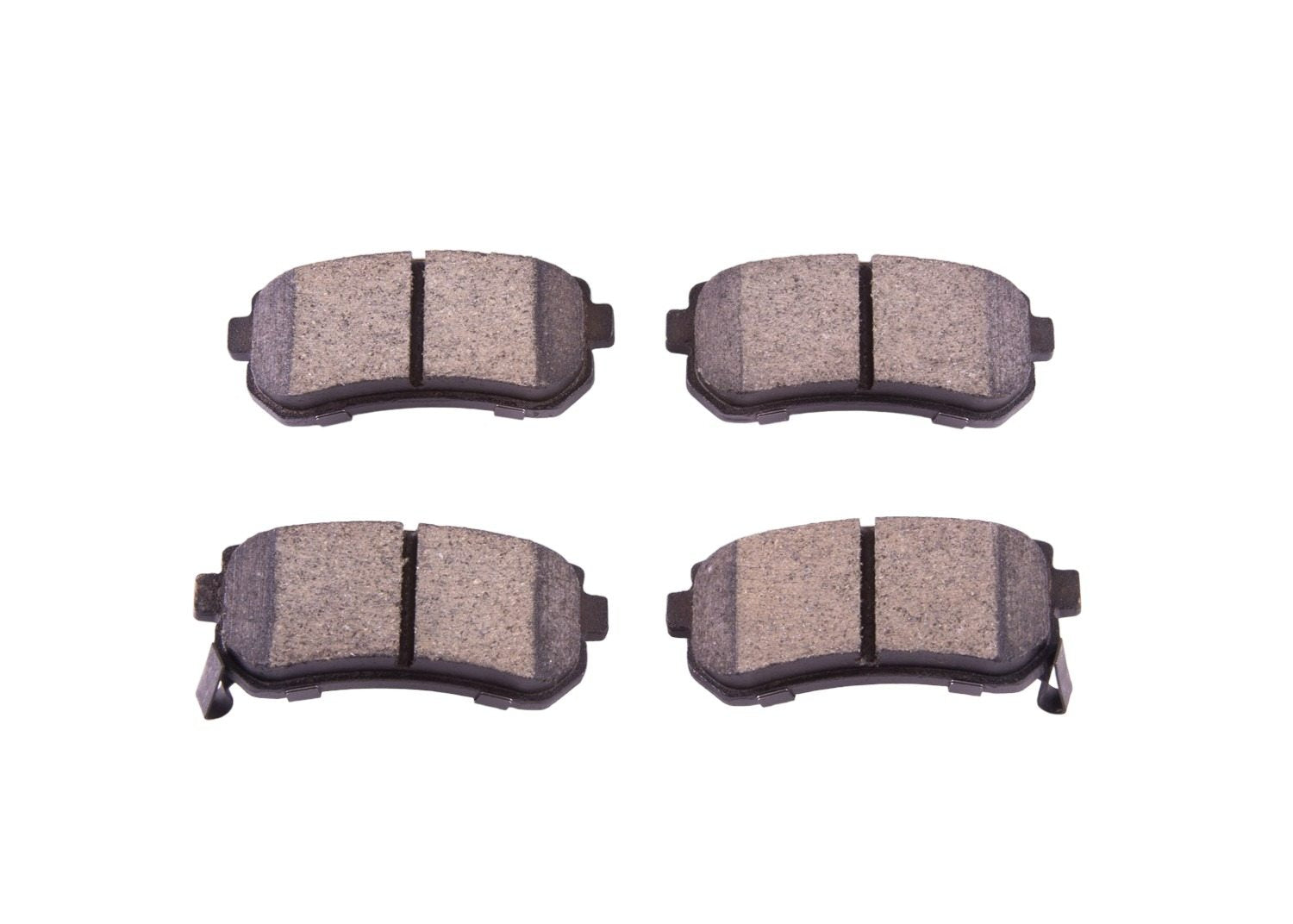 Bottom View of Rear Disc Brake Pad Set BOSCH BC1157