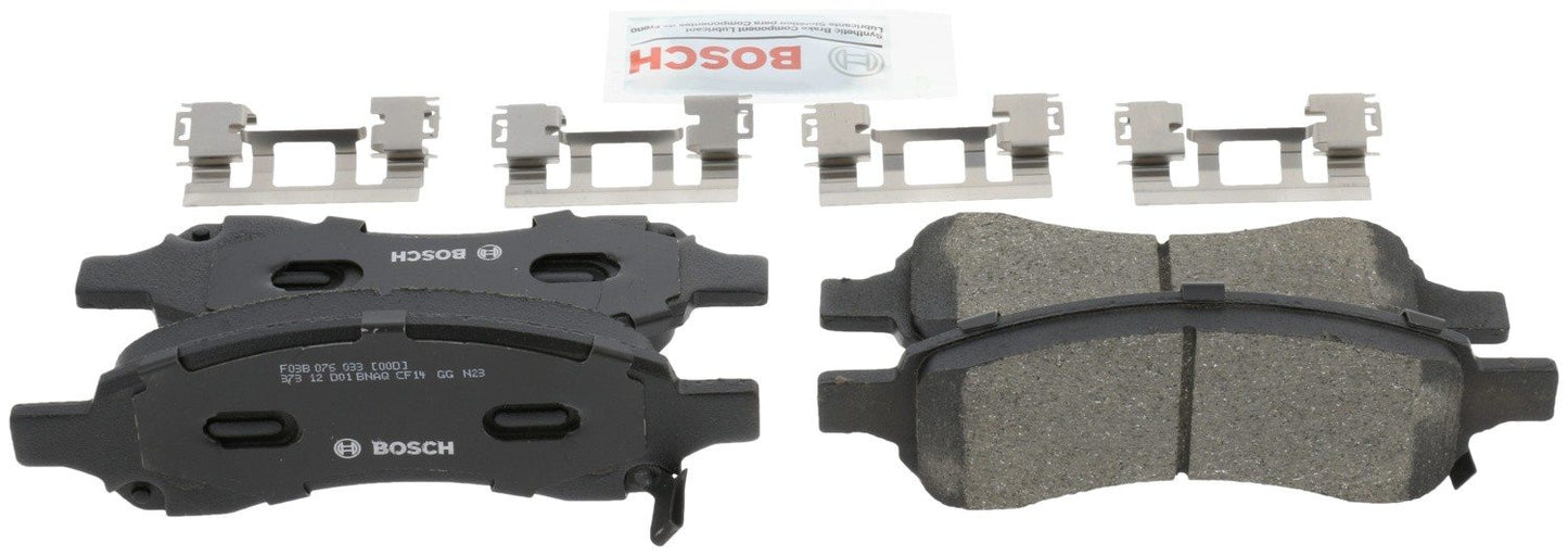 Back View of Front Disc Brake Pad Set BOSCH BC1169A