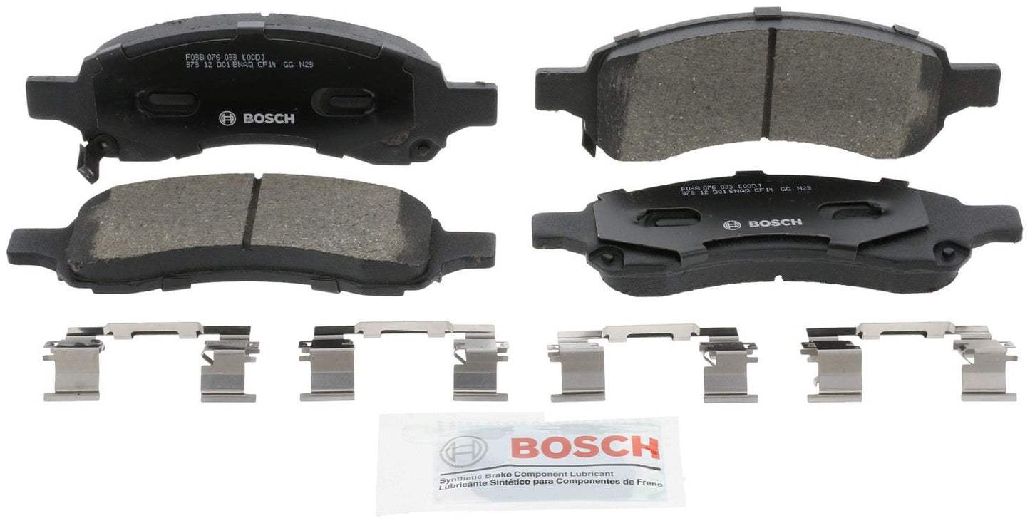 Front View of Front Disc Brake Pad Set BOSCH BC1169A