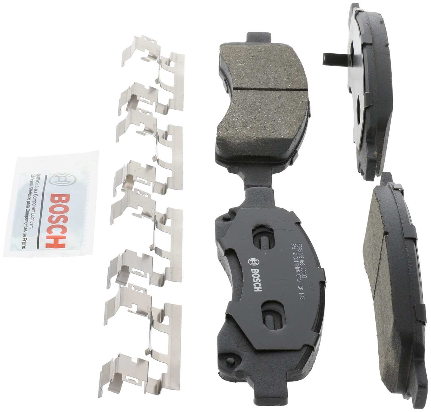 Left View of Front Disc Brake Pad Set BOSCH BC1169A