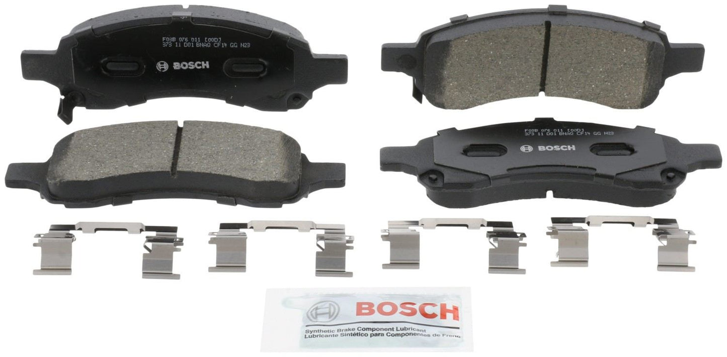 Front View of Front Disc Brake Pad Set BOSCH BC1169