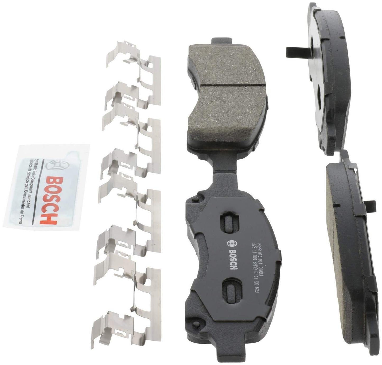 Left View of Front Disc Brake Pad Set BOSCH BC1169