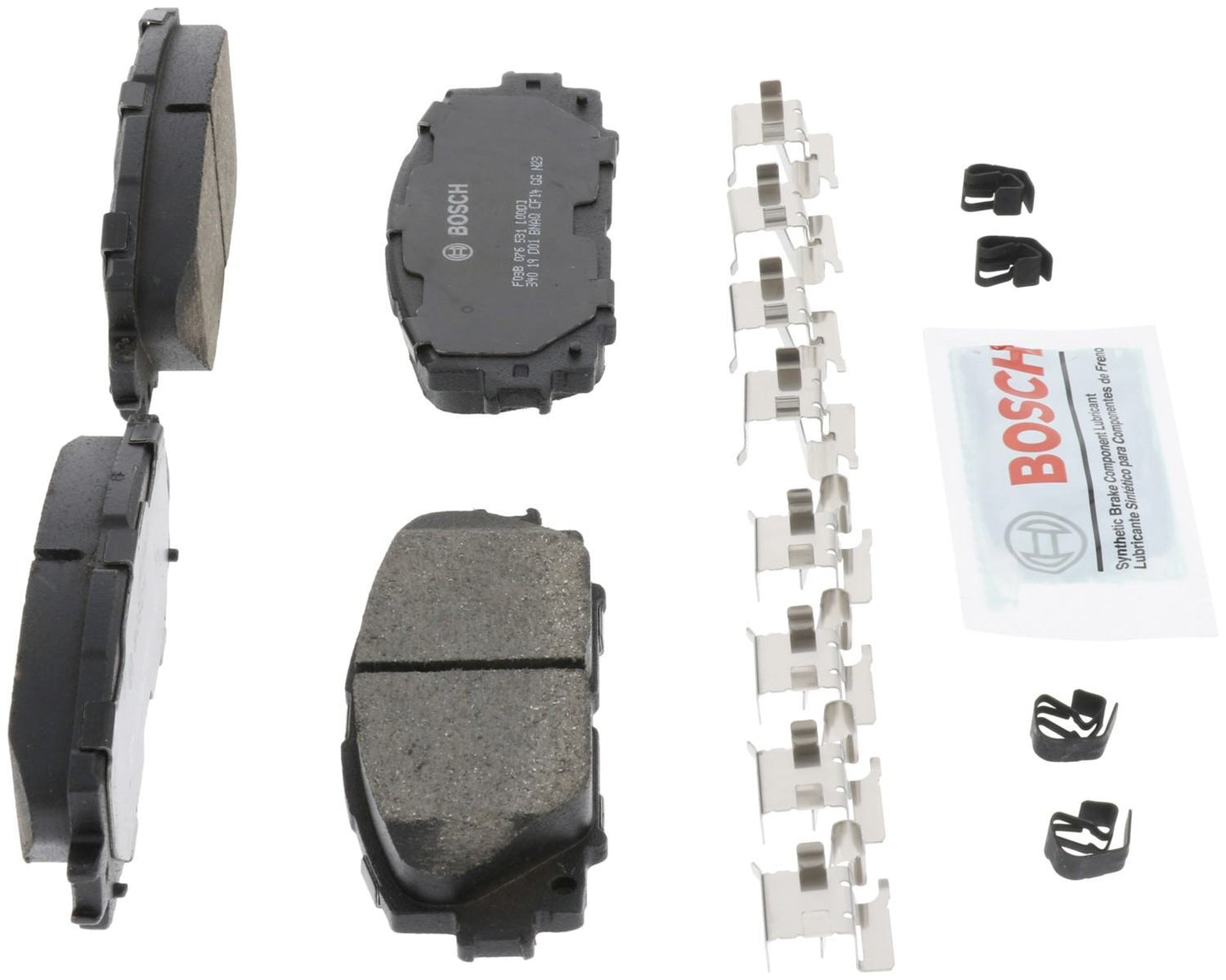 Right View of Front Disc Brake Pad Set BOSCH BC1184