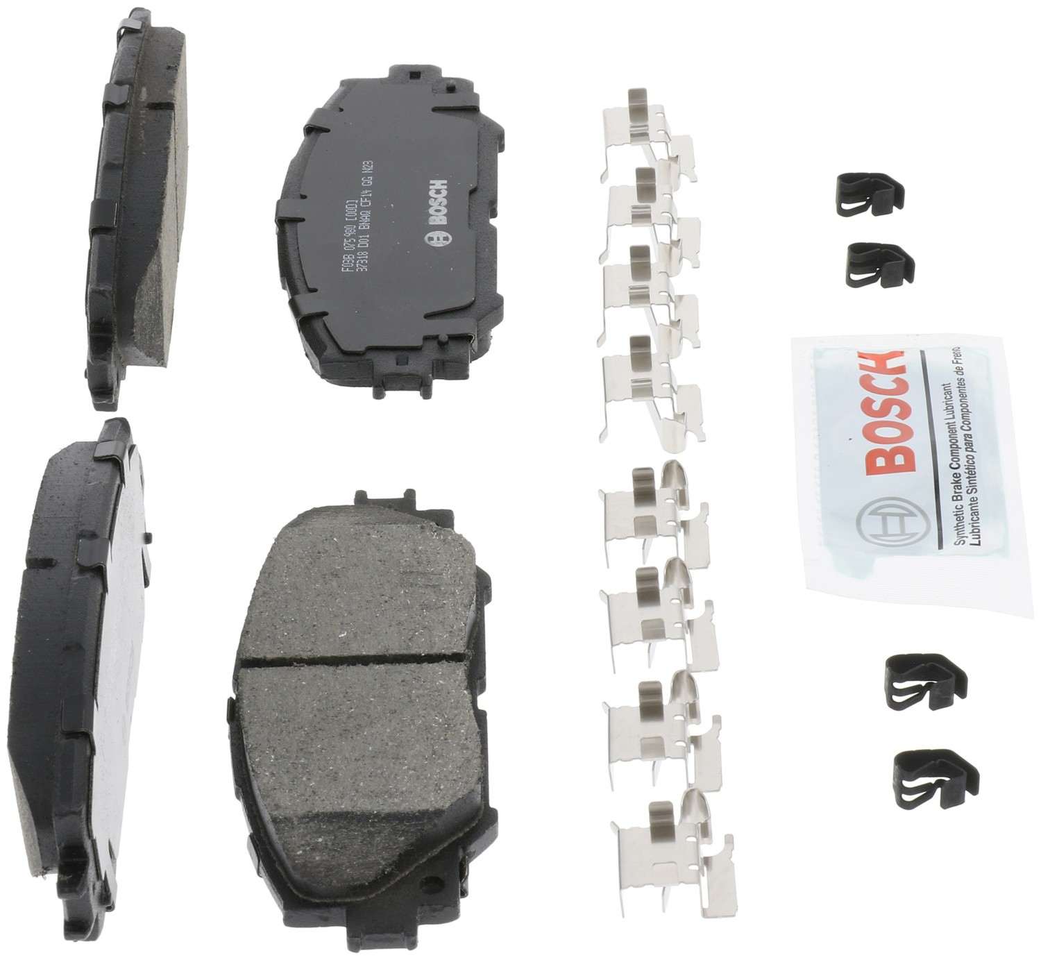 Right View of Front Disc Brake Pad Set BOSCH BC1210