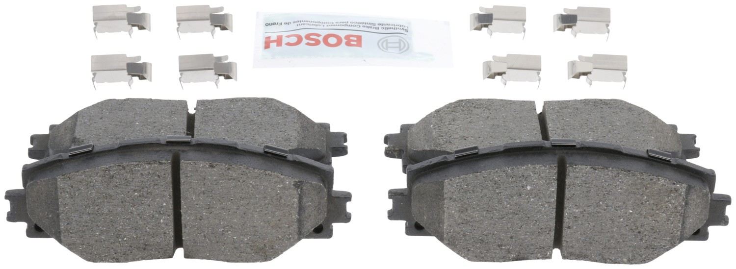 Back View of Front Disc Brake Pad Set BOSCH BC1211