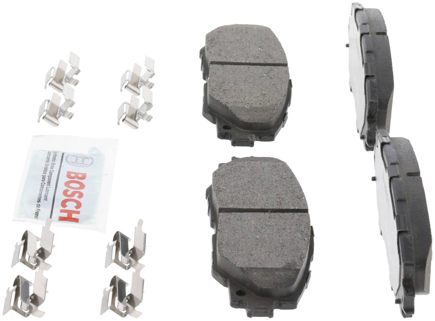 Left View of Front Disc Brake Pad Set BOSCH BC1211