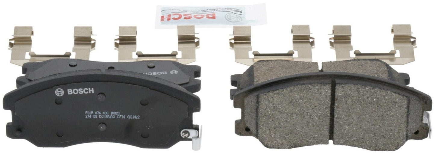 Back View of Front Disc Brake Pad Set BOSCH BC1264